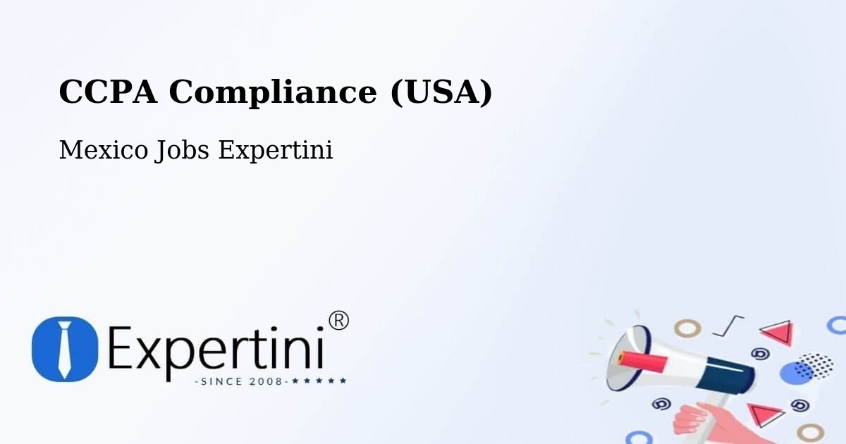 CCPA Privacy Rights & Compliance Notice – Enthavi - Mexico Jobs Expertini