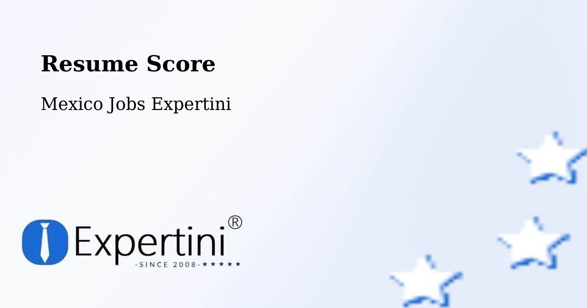 Resume Score & Job Description Match Tool – Enthavi - Mexico Jobs Expertini